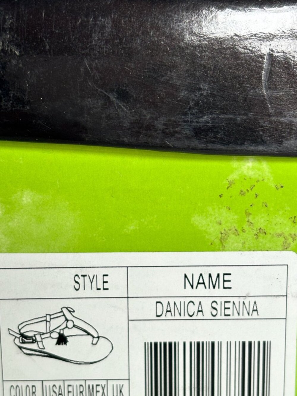 Sam Edelman Shoes Girls Size 11 Danica Sienna Sienna Cork Wedge Summer Chevron - Picture 8 of 11